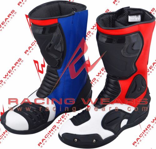 Gopro motorbike racing leathers boots available in all sizes