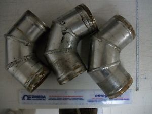 Stainless steel exhaust bends 3" marine boat
