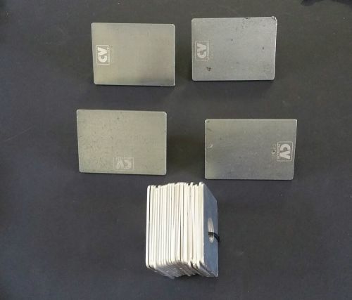 Cv products lead rail covers  3" x 4" &amp; spacers   leavitt  nascar racing hot rod