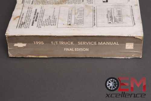 1995 st truck service manual final editon one day handing free shipping