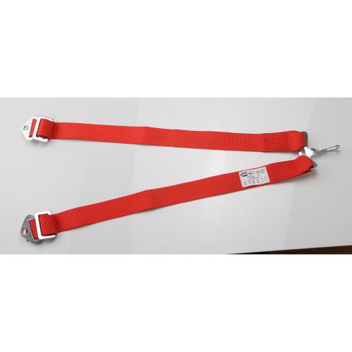 Racequip 719011 racing harness l &amp; l 6pt conversion red