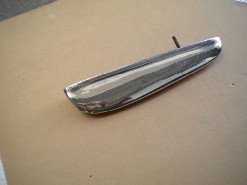 Good used  1967 68 chrysler imperial rear chrome right bumperette