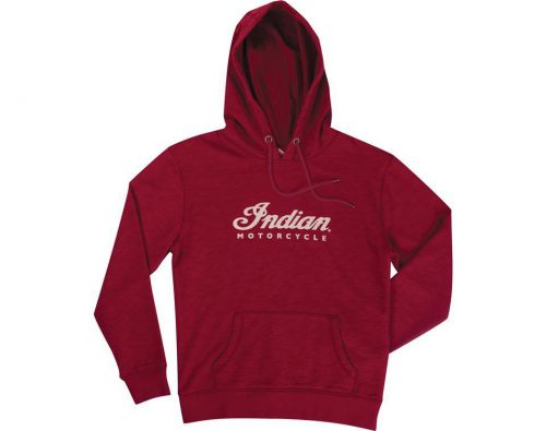 Indian motorcycle womens logo hoodie- red
