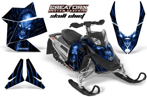 Ski-doo rev xp snowmobile sled creatorx graphics kit decals scbl