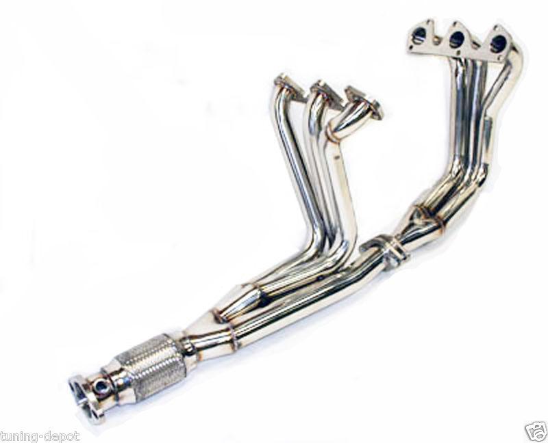Obx 90-99 mitsubishi 3000gt stealth sohc 6g72 header 