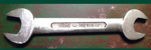 Vtg. rare cromo molibdeno ferrari open-end spanner /wrench 30mm - 32mm  italy