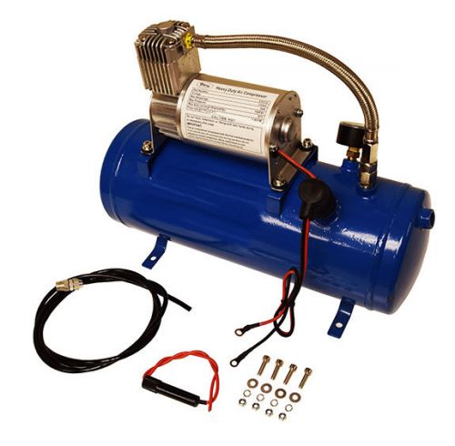 "viking horns" 1.5 gal tank+150psi air compressor,for train air horns #va3305-10