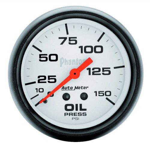 Autometer 5823 phantom mechanical oil pressure gauge