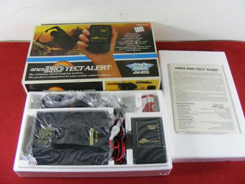 Vtg nos anes pro tect alert car alarm pro-400 unused