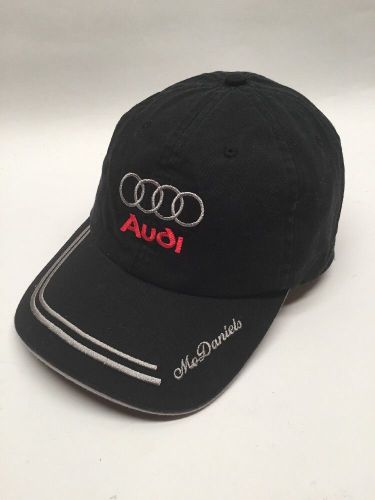 Black audi hat dealership hat mcdaniels audi fast ship
