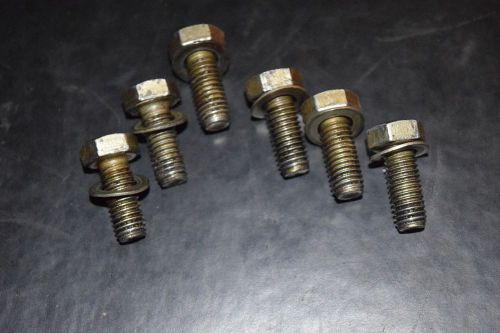Volvo penta sterndrive flywheel absorber bolts &amp; washers 984734 repaces 955295