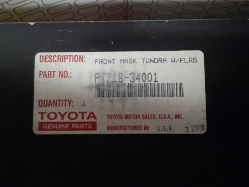 Genuine toyota front end mask cover bra pt218-34001 toyota tundra 2000-2002