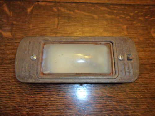 Original chevrolet 1949-1953 chevy &amp; gmc truck interior dome light