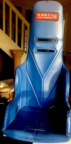 Kirkey child seat racing aluminum  w/ blue vinyl cover seat 12&#034; wide 24 series