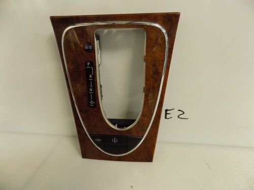 Shifter trim bezel wood trim w gear air switches mercedes e320 e500 03-06