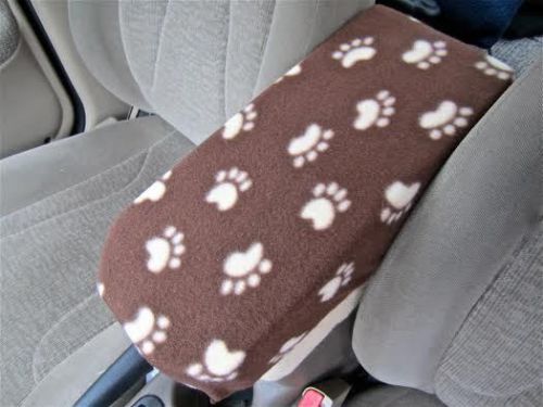 Center console armrest cover dog paws hummer h3 2006 - 2010 choose color lid