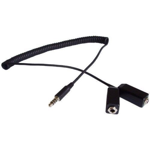 Find GA to Helicopter Aviation Headset Adapter Dual Plug to U174/U