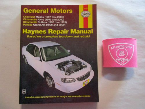 1997-2000 haynes repair manual general motors malibu alero cutlass grand am