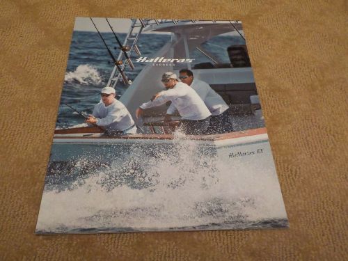 Hatteras yachts - 45&#039; ex express marketing brochure - printed 2015