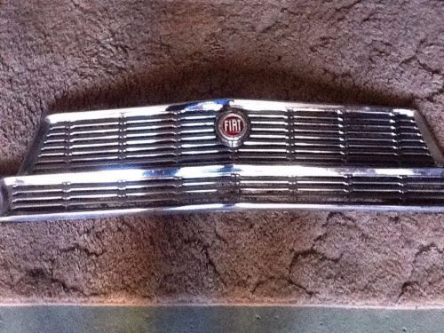 Fiat coupe 2300 vintage car part front grill grille 850 mascherina frontale