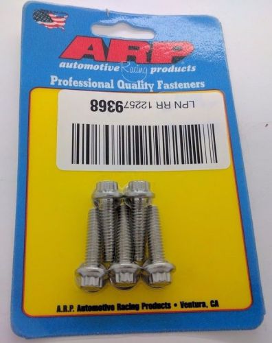 Arp 611-1000 s/s bolt kit - 12pt. (5) 1/4-20 x 1.000 stainless steel - new!