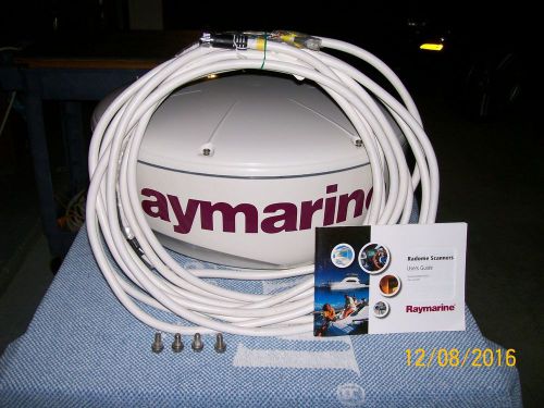 Raymarine pathfinder rd418d 18&#034; 48nm digital radome w 15m  cable and  manual.