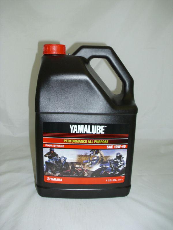 Yamalube 10w-40 all purpose motor oil 1 gallon 4 quarts yamaha motorcycle atv