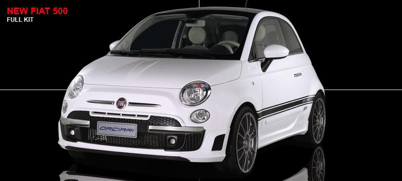Fiat 500 Front Grill by Orciari - NEW, US $147.50, image 2