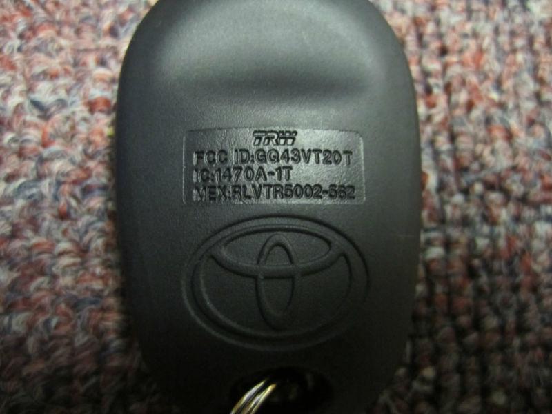 New Toyota Sienna Keyless Entry Remote Transmitter Fob, 89742-AE031 GQ43VT20T, US $37.99, image 2