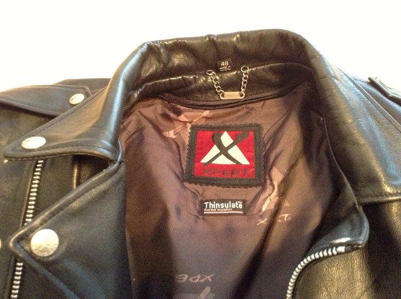 Find XPERT Leather Motor Cycle Jacket with Zip-Out Thinsulate Liner ...