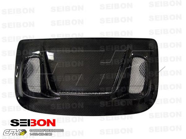Seibon carbon fiber pd-style carbon fiber hood kit auto body scoop subaru imprez