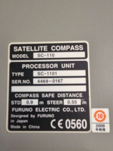 furuno setelite compass processor unit sc-110, US $1,999.00, image 5