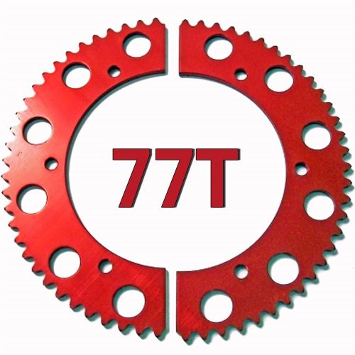 77T #35 Chain Split Sprocket Racing Go-Kart Fun Cart Barstool Mini Bike Gear RLV, US $20.73, image 4