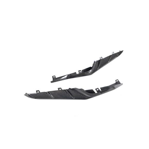 For Chevrolet Corvette C8 Z06 20-24 Real Carbon Front Front Bumper Splitter Fins, US $225.00, image 3