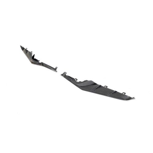 For Chevrolet Corvette C8 Z06 20-24 Real Carbon Front Front Bumper Splitter Fins, US $225.00, image 4
