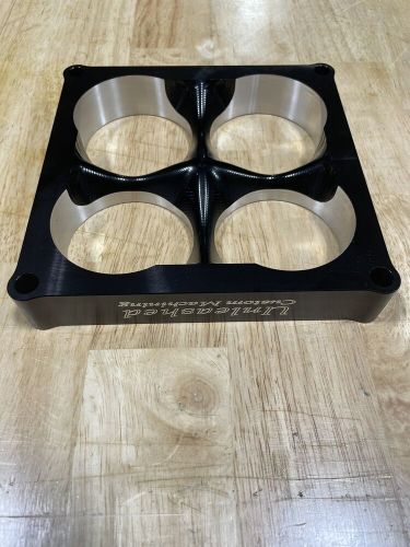 1 “ Inch 2.360 Bore Tapered Blend 4500/Dominator Carburetor Spacer Intro Price!, US $128.88, image 4