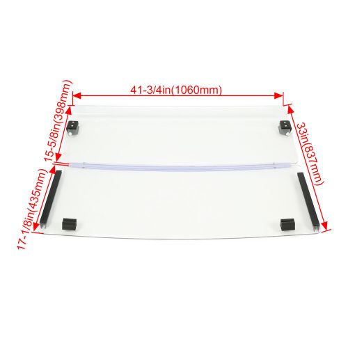 For EZGO Marathon Gas / Electric 1986-1994.5 Clear Golf Cart Windshield, US $119.99, image 13