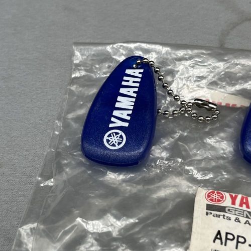 Cc@2.97 new oem blue yamaha keychain lot of (3)