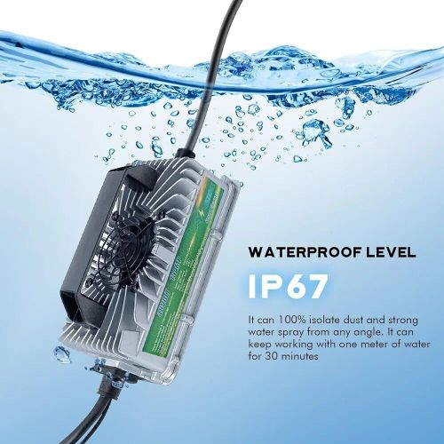 Yileide E800W 15A EZGO RXV & TXT 48V Golf Cart Battery Charger, US $69.99, image 2