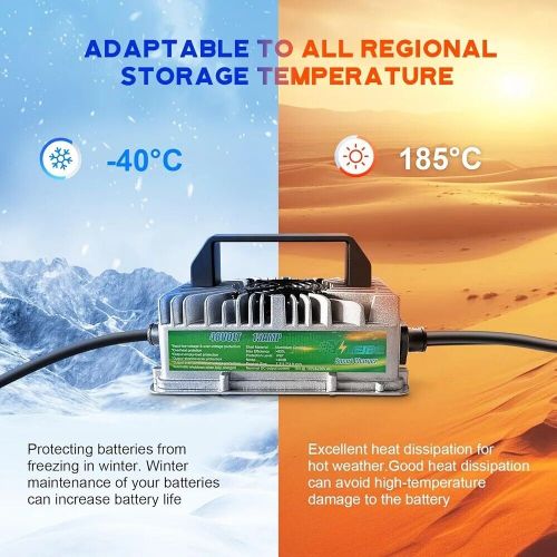 Yileide E800W 15A EZGO RXV & TXT 48V Golf Cart Battery Charger, US $69.99, image 4