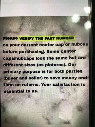 M1-C2-RB Toyota Center Cap, lot of 2, US $15.00, image 2