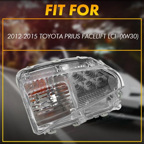 Fits 2012 13 2014 2015 Toyota Prius LED DRL Bumper Signal Fog Lights Lamp Left N, US $27.99, image 8