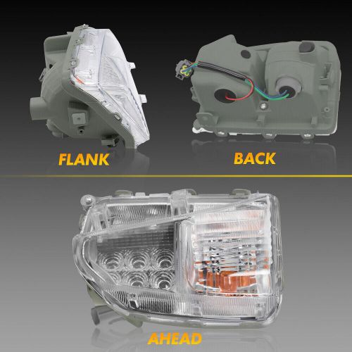 Fits 2012 13 2014 2015 Toyota Prius LED DRL Bumper Signal Fog Lights Lamp Left N, US $27.99, image 11