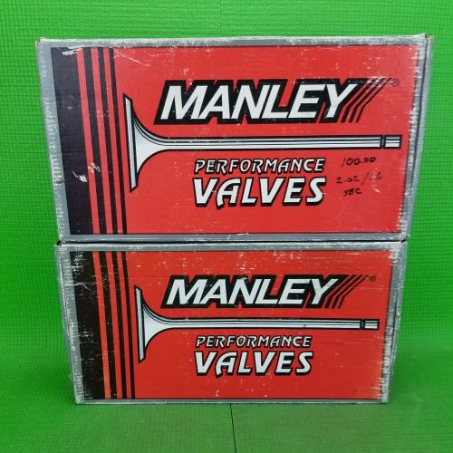 Manley 10649-8 1.600" + 10650-8 2.012"  x 11/32 stem hd intake/exhaust valve set