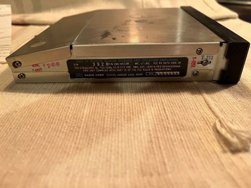 Kma24 marker beacon audio panel -- bench tested-- form 8130 -- p/n 066-1055-03
