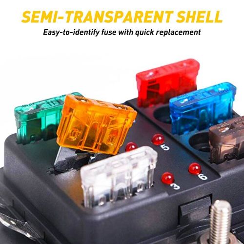 220 Pcs Car Blade Fuse Assortment Assorted Kit Blade Set Auto Truck Automotive, US $12.99, image 8