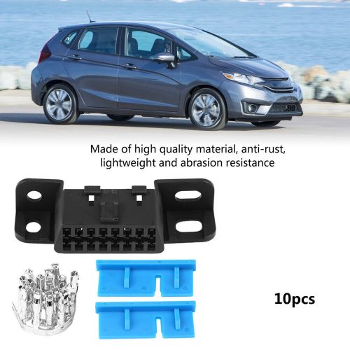 OBD2 II 16Pin Female Connector OBDII Cable Car Adapter Plug Shell Kit For, US $18.84, image 3