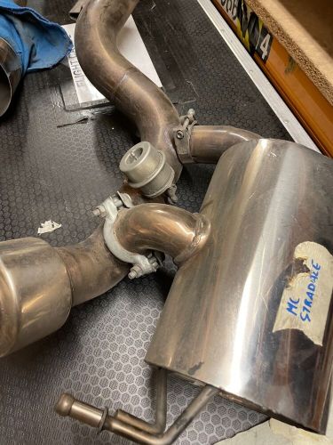 Maserati MC Stradale Sports Exhaust back boxes tailpipes, US $, image 3