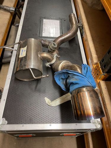 Maserati MC Stradale Sports Exhaust back boxes tailpipes, US $, image 11