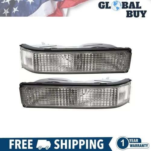 New Front Signal Lights Lens and Housing LH & RH For 1988-2001 Chevy GMC Yukon, US $36.75, image 7
